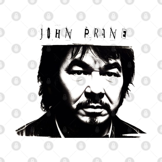 John Prine --- Retro 70s Style by Moulezitouna