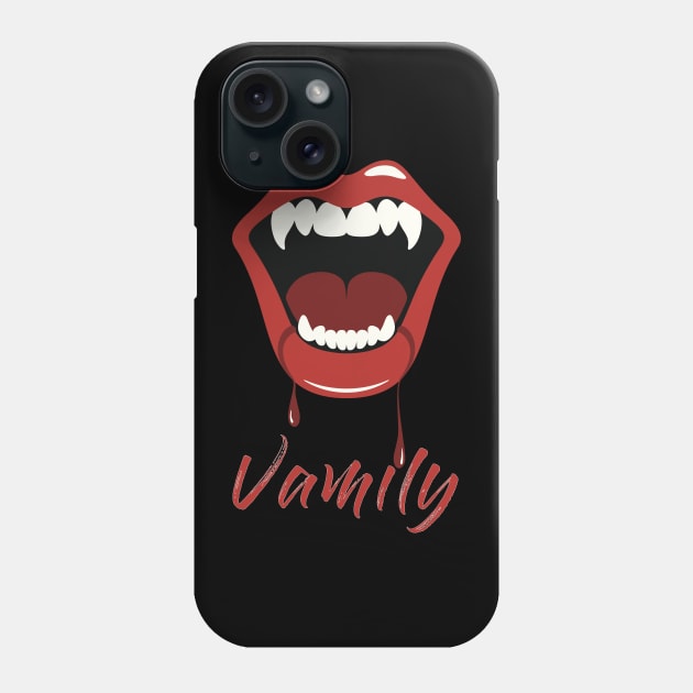 Welcome to the Vamily Phone Case by highcouncil@gehennagaming.com