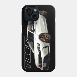 jDM te37 FL5R HOT HATCH OEM champ white 11th gen Phone Case