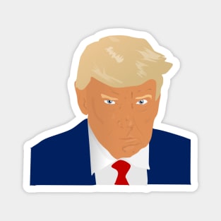 The Orange Man Magnet