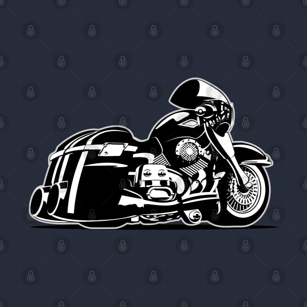 Cartoon Motorcycle by Mechanik