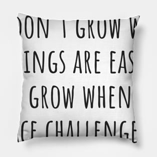 Face Challenges Pillow