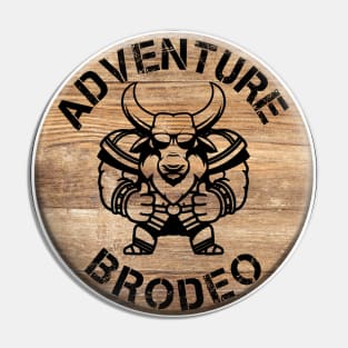 Adventure Brodeo Shield Pin