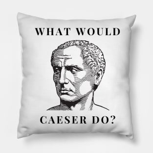 What would Caesar do? Pillow