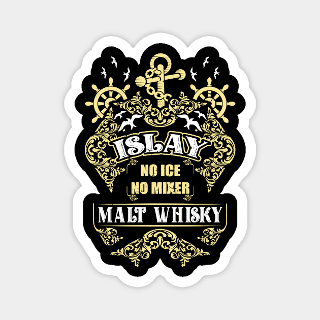 Whisky Glass Whiskey Lover Magnet by QQdesigns