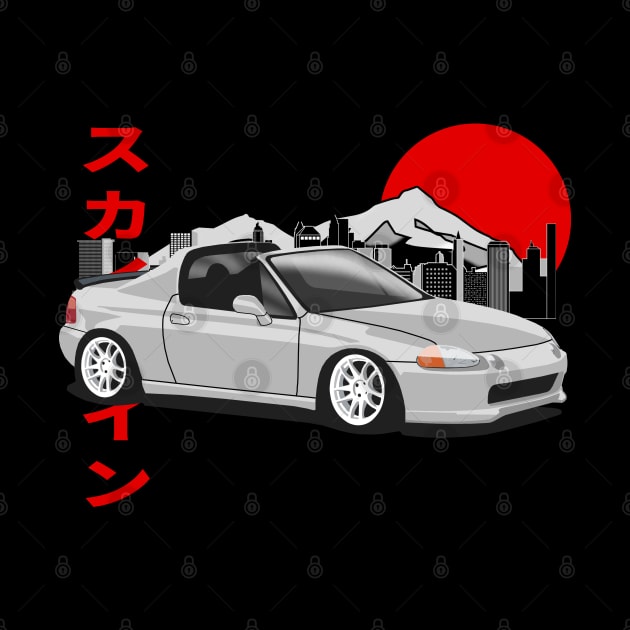 Honda Civic Del Sol JDM Style by Rebellion Store