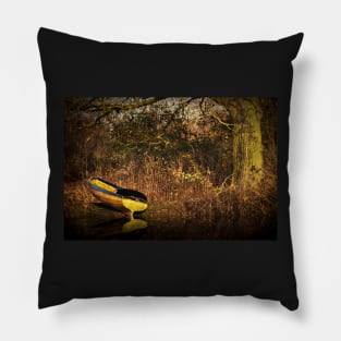 Yellow Rowing Boat Pillow