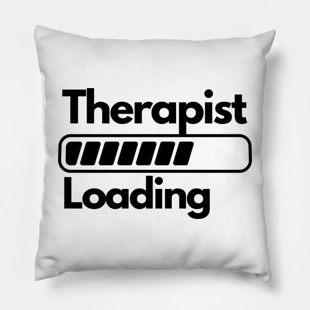 Therapy Student | Doctor | Gift for Therapist Pillow by Publicus Apparel