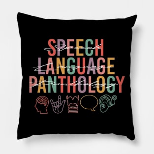 SLP - Speech Language Panthology Pillow