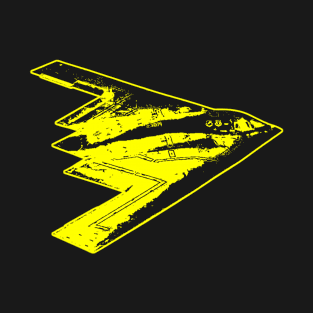 Northrop Grumman B-2 Spirit - Yellow Design T-Shirt