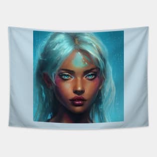 FANTASY GIRL Tapestry