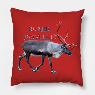 Buriid Juovllaid Pillow