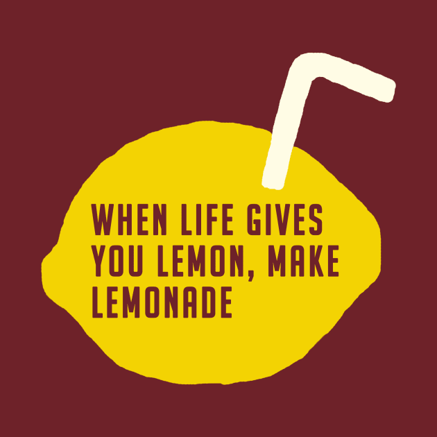 Make Lemonade by MinimalistTShirts