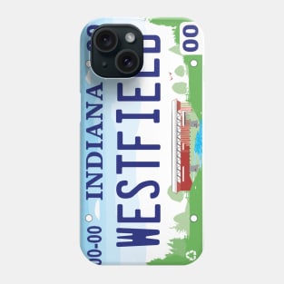 Westfield Indiana License Plate Phone Case