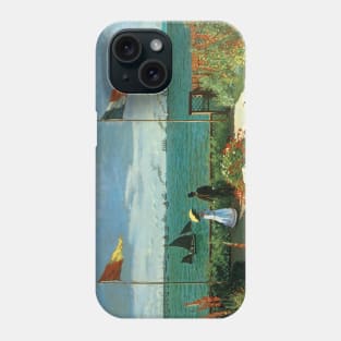 Terrace at the Seaside by Claude Monet Phone Case