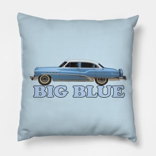 Stephanie Plum's Big Blue Pillow