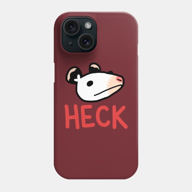 heck Phone Case by Possum Mood