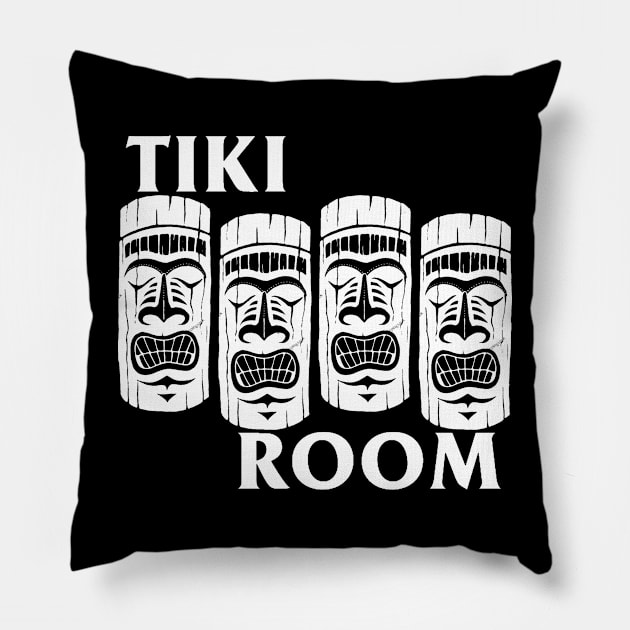 Tiki Flag Pillow by The Most Magical Place On Shirts