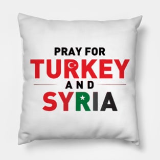 Pray for TURKEY & SYRIA Pillow