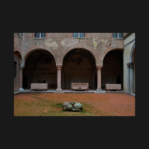 Courtyard of Palazzo Ducale, Mantua, Italy by IgorPozdnyakov