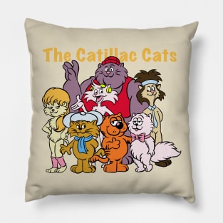 The Catillac Cats Pillow