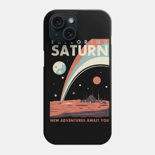 Exploring Saturn Phone Case