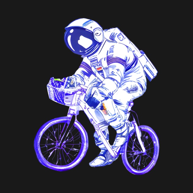 Astronaut funny design by Dope_Design