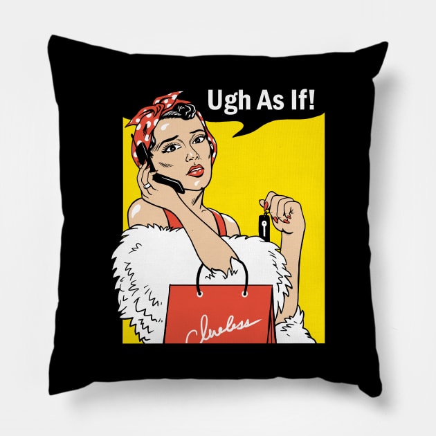 As If Rosie Pillow by Vincent Trinidad Art