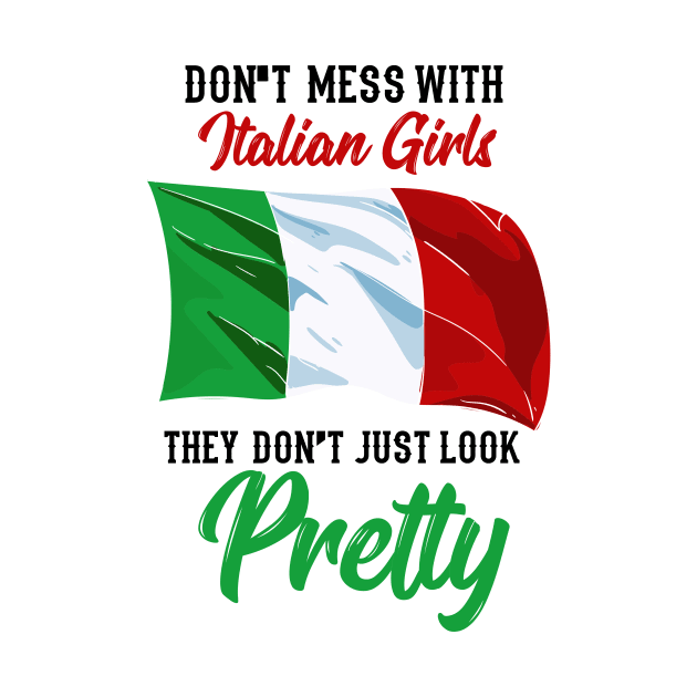 Italian Girls Italy Flag by dilger