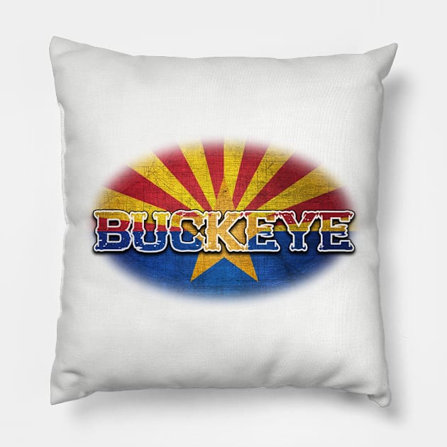 Buckeye AZ Pillow by courson