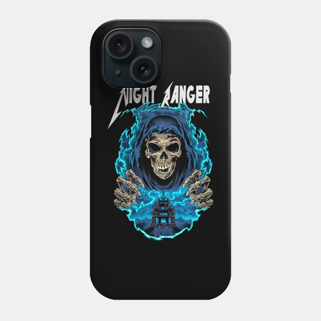 NIGHT RANGER MERCH VTG Phone Case by rdsgnnn