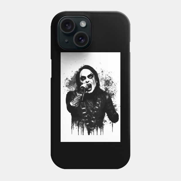 The Filthy Goth Boy - Cradle of Filth Phone Case by Bat City