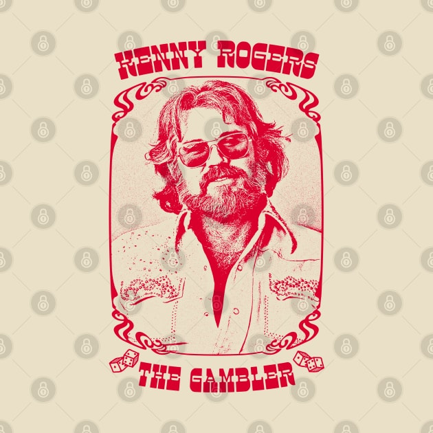 Kenny Rogers /\/\/\/ Original Fan Art Design by DankFutura