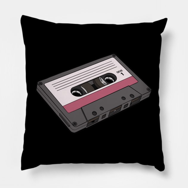 Tape decked Pillow by Tameink