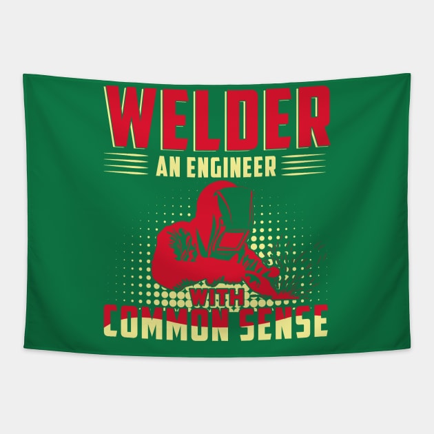 welding Tapestry by Lifestyle T-shirts