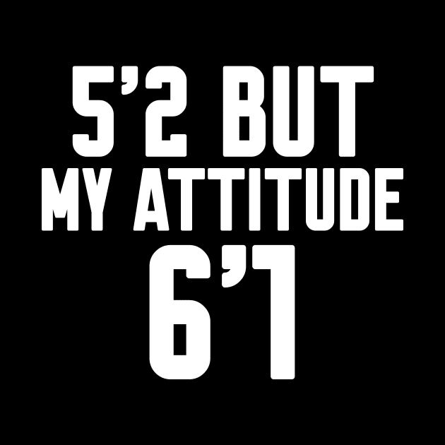 5'2 But My Attitude Is 6'1 by Work Memes