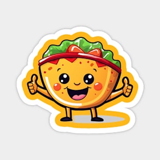 kawaii Taco T-Shirt cute potatofood funny Magnet