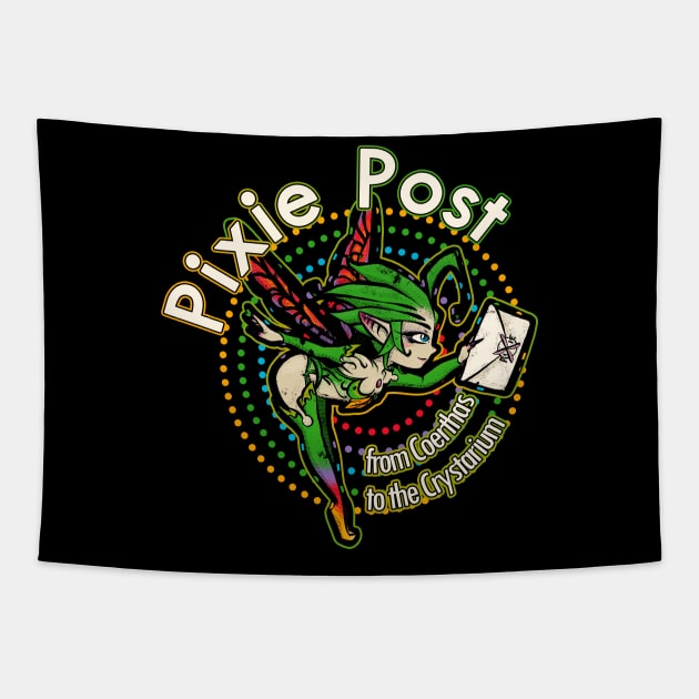 Pixie Post - A special delivery to friends from your friendly pixies from FF14 Tapestry by SamInJapan