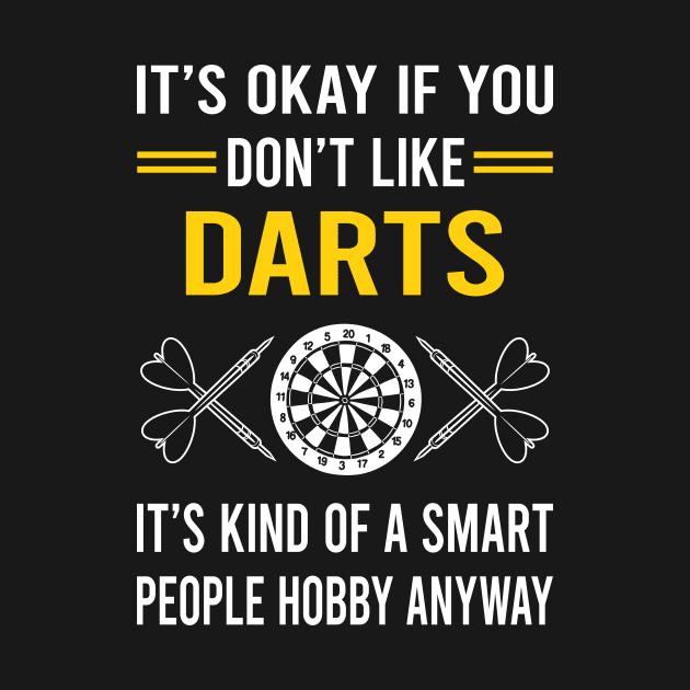 Smart People Hobby Darts by Good Day