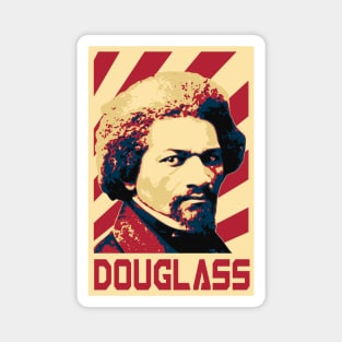 Frederick Douglass Retro Propaganda Magnet