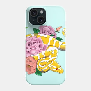 Yellow Albino Ball Python Phone Case