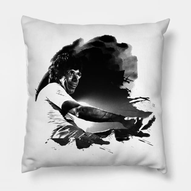 Chick Corea Jazz Pianist Pillow by vivalarevolucio