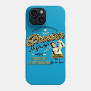 Shooter McGavin Gold Jacket Golf Tournament Lts Phone Case