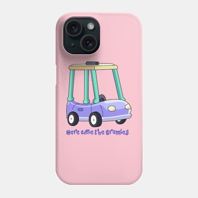 Here come the grannies Phone Case by magicmirror