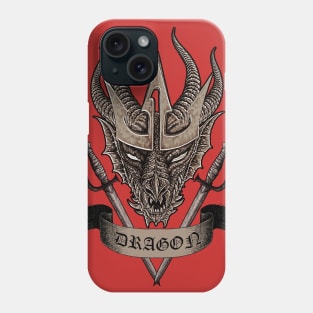 drawing dragon Phone Case