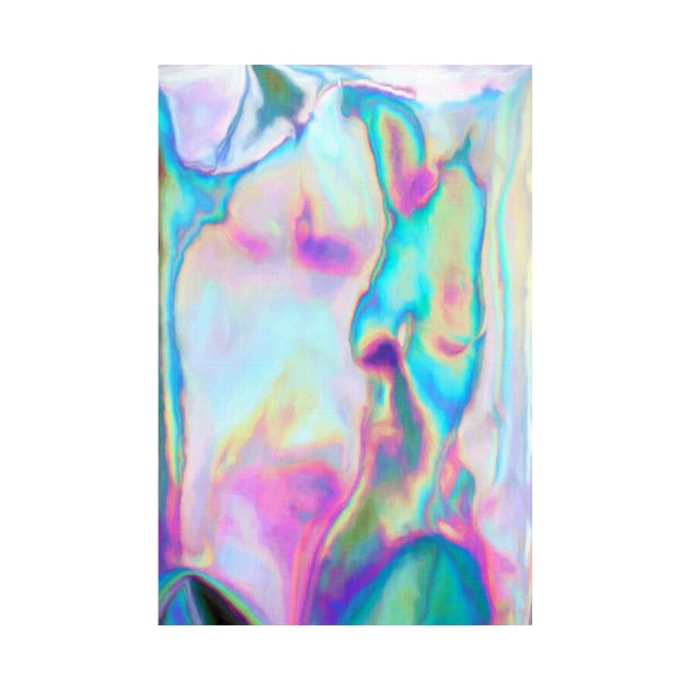 Iridescence - Rainbow Abstract by micklyn