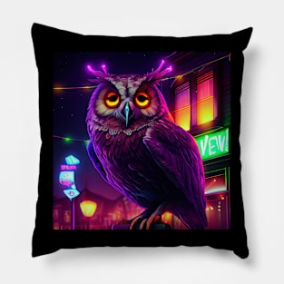 The Midnight Owl Pillow