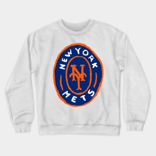 New York Mets Sweatshirt Lets Go Baseball Cute Mascot Vintage - Anynee