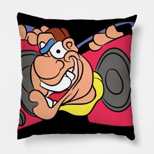 Graffiti character with speakers Pillow