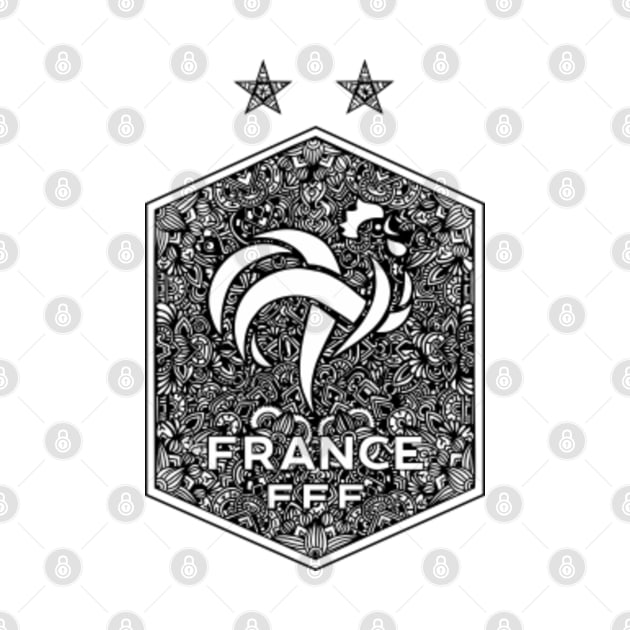 FRANCE NATIONAL FOOTBALL TEAM (Équipe de France de football) by dedesuperman